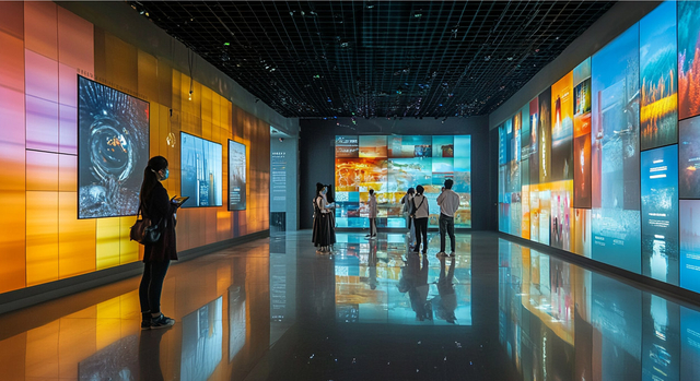 Gewerbe Büroflächenräume intelligentes Schutzsystem