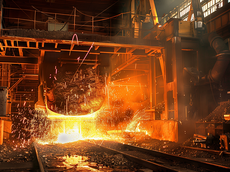 Stabile Produktion in Metallurgie mit zuverlässiger Durchflussmessung