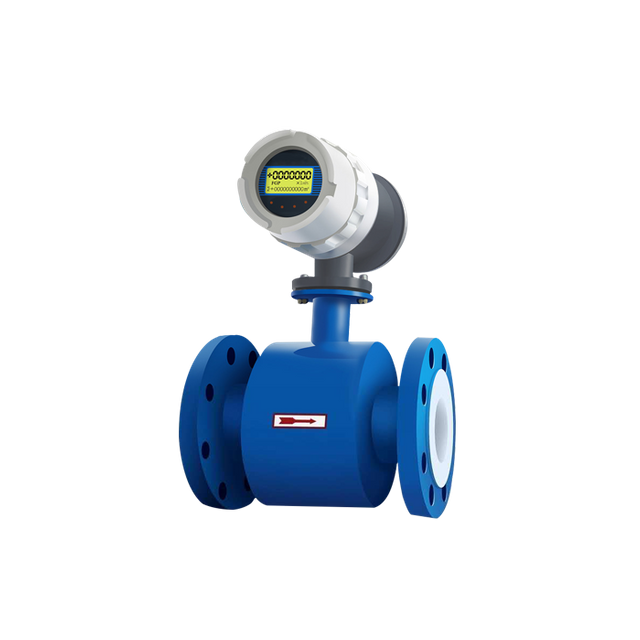 Integrierter elektromagnetischer Durchflussmeter